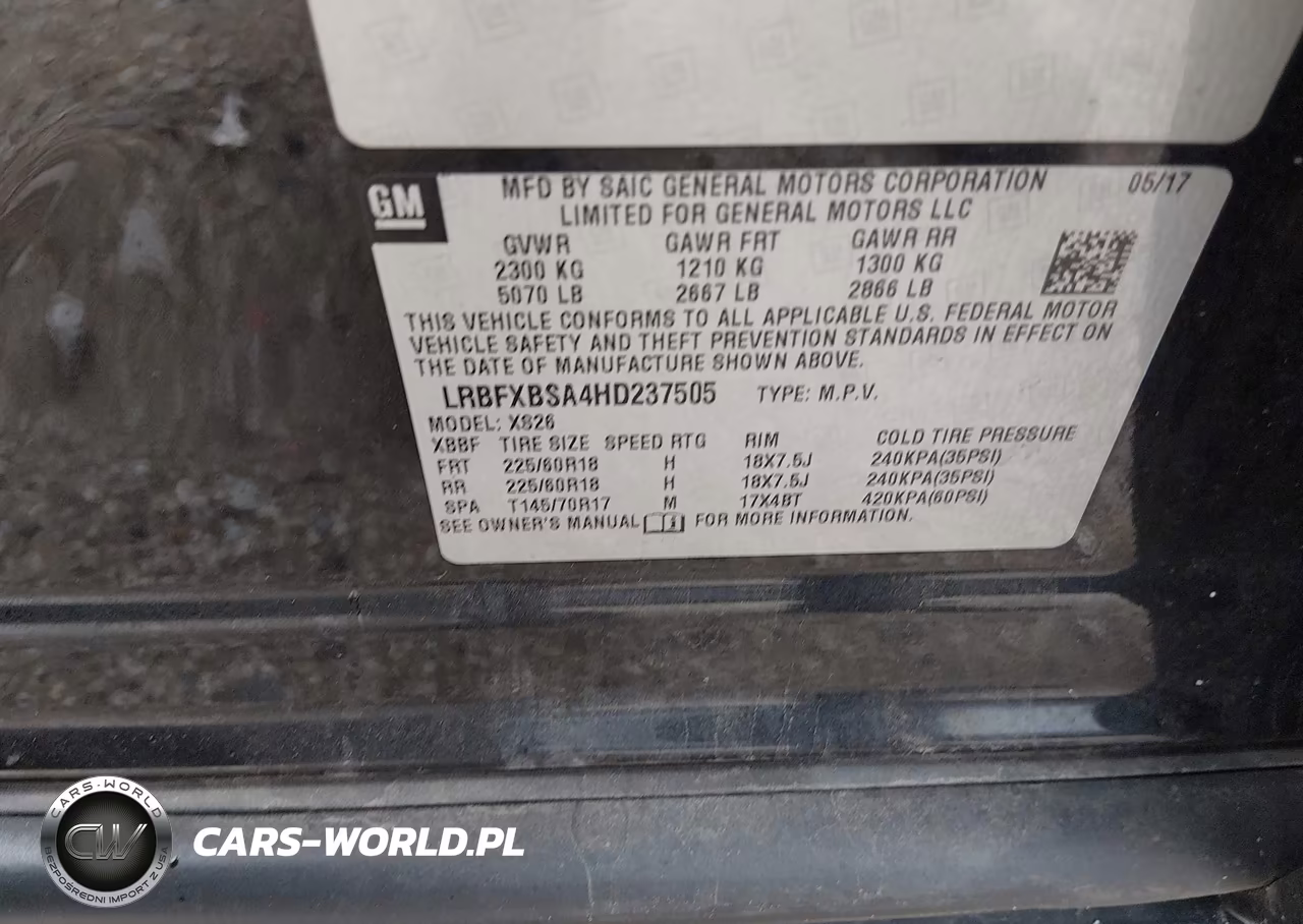 2017 Buick Envision Essence VIN:LRBFXBSA4HD237505 - 9