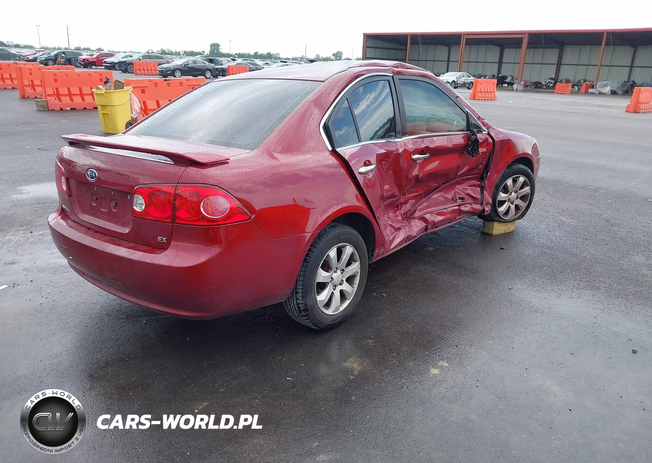 2008 Kia Optima Ex VIN:KNAGE123085243994 - 4