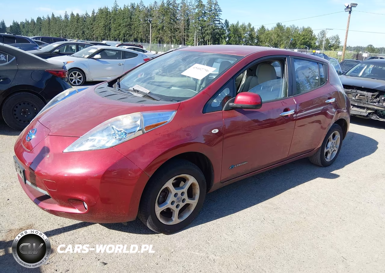 2012 Nissan Leaf Sl VIN:JN1AZ0CP4CT022527 - 2