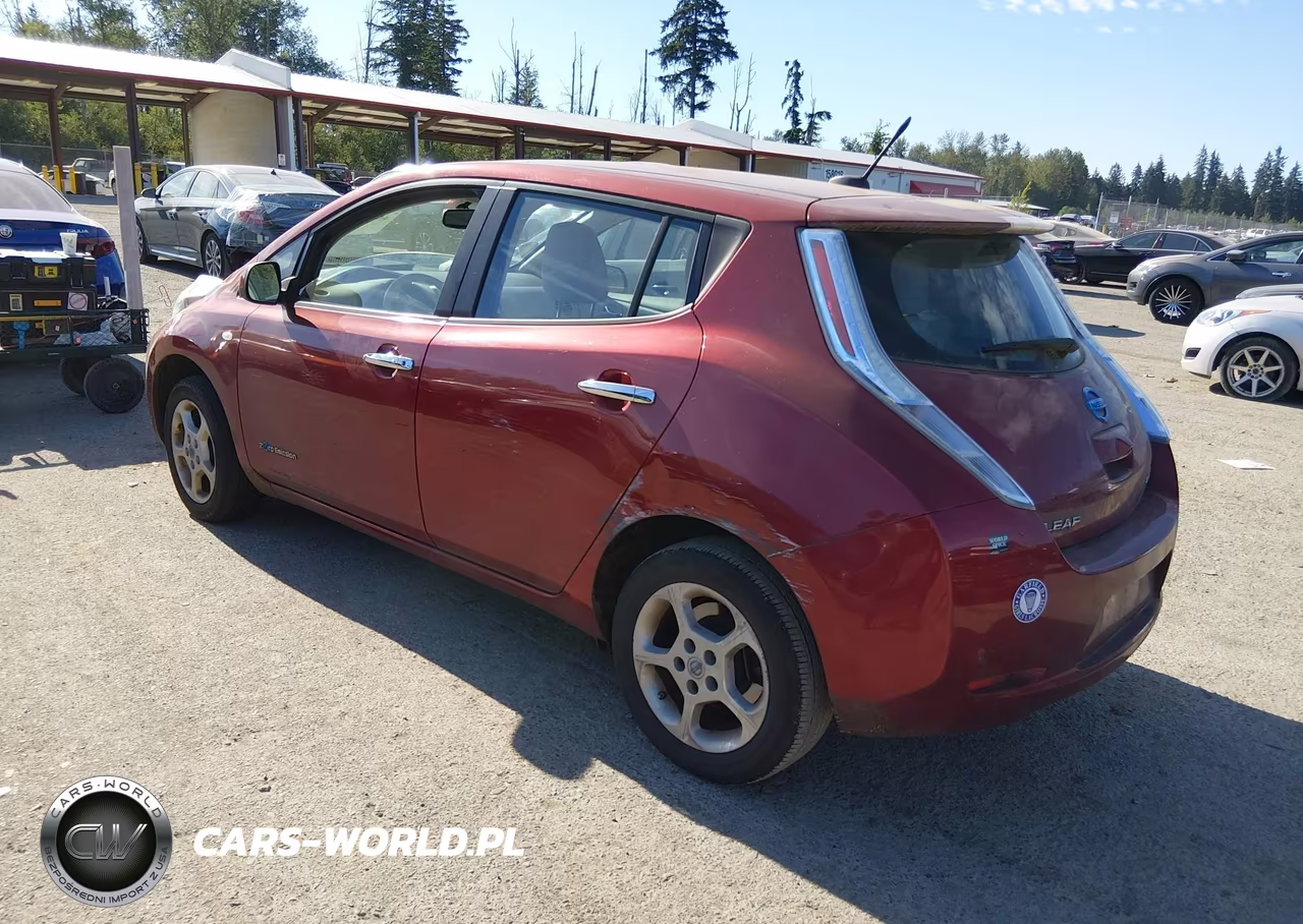 2012 Nissan Leaf Sl VIN:JN1AZ0CP4CT022527 - 3