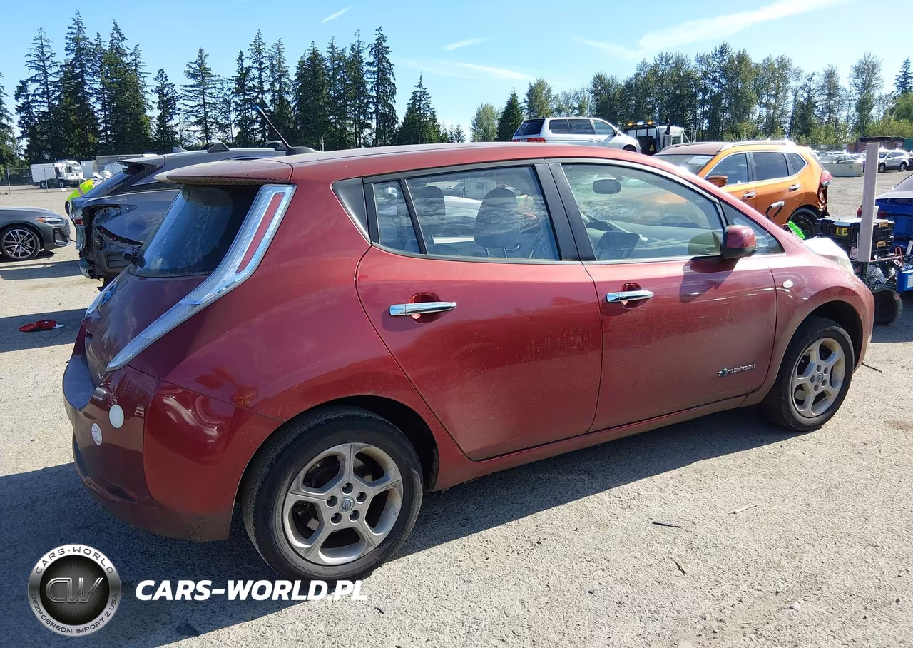 2012 Nissan Leaf Sl VIN:JN1AZ0CP4CT022527 - 4