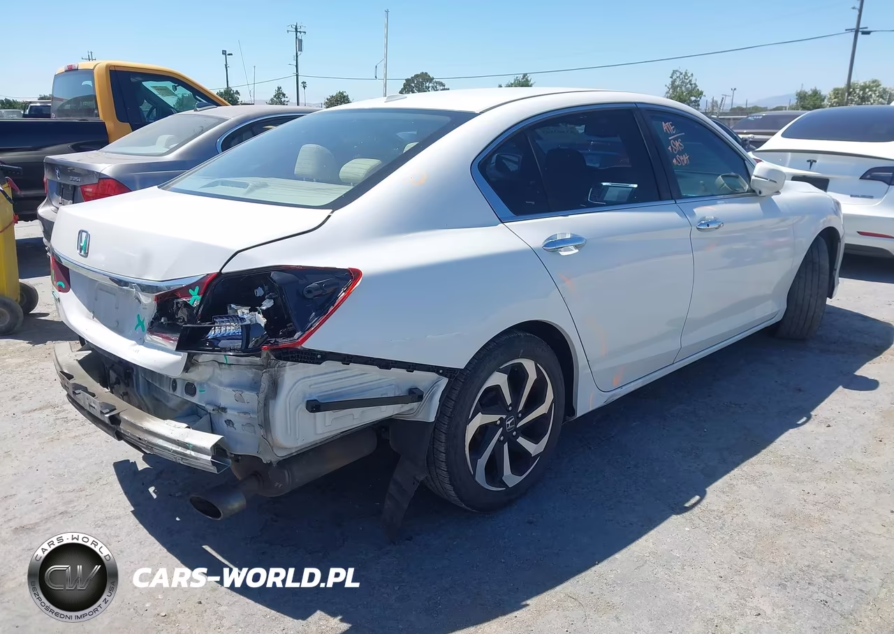 2016 Honda Accord Ex-L VIN:1HGCR2F84GA124709 - 4