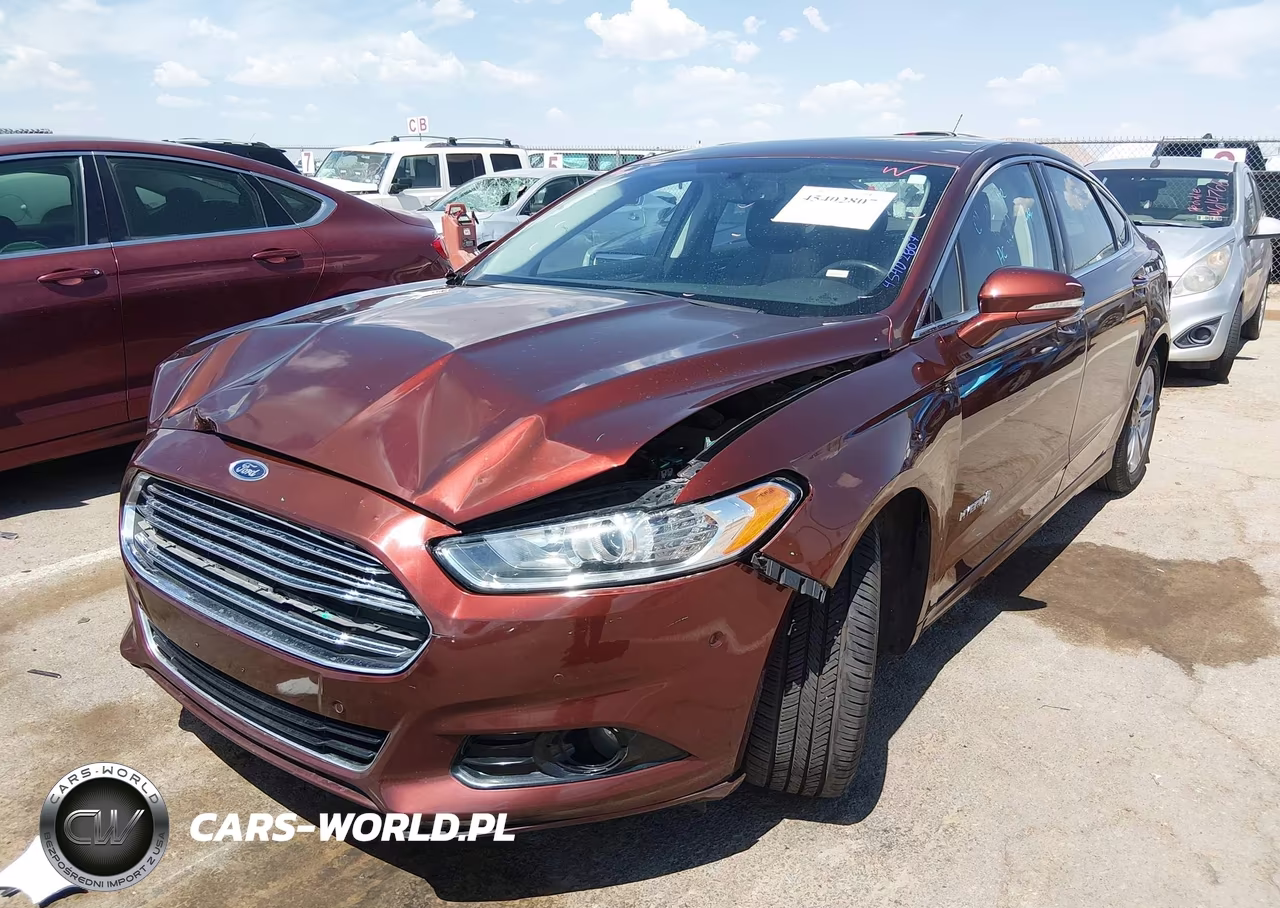 2015 Ford Fusion Hybrid Titanium VIN:3FA6P0RU4FR224141 - 2