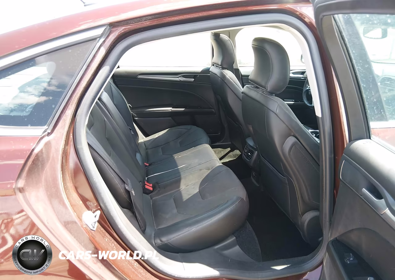 2015 Ford Fusion Hybrid Titanium VIN:3FA6P0RU4FR224141 - 8