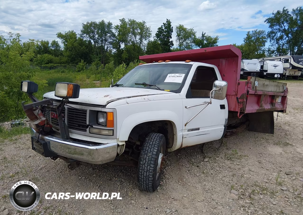 1991 GMC Sierra K3500 VIN:1GDJK34K6ME532109 - 2