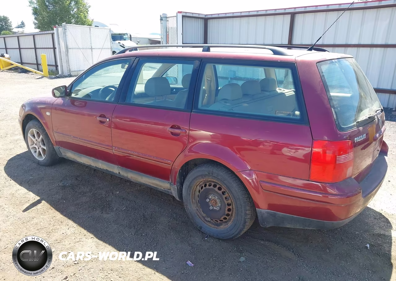 2000 Volkswagen Passat Gls V6 VIN:WVWRH23B4YE395730 - 3
