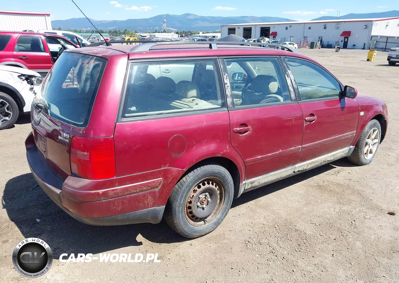 2000 Volkswagen Passat Gls V6 VIN:WVWRH23B4YE395730 - 4