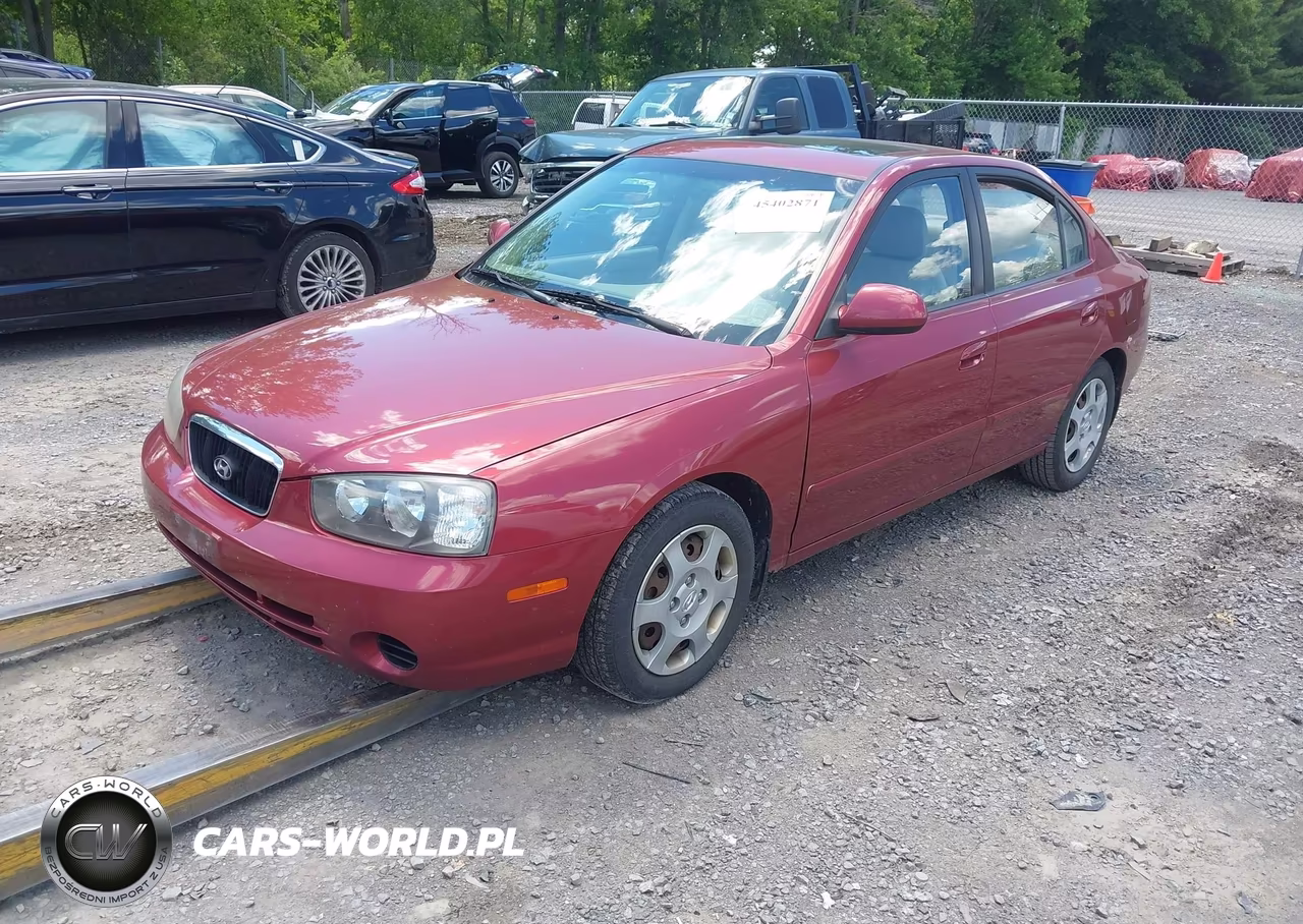 2003 Hyundai Elantra Gls-Gt VIN:KMHDN45D93U499900 - 2