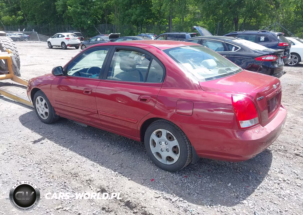 2003 Hyundai Elantra Gls-Gt VIN:KMHDN45D93U499900 - 3