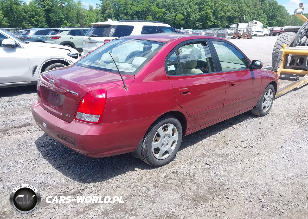 2003 Hyundai Elantra Gls-Gt VIN:KMHDN45D93U499900 - 4