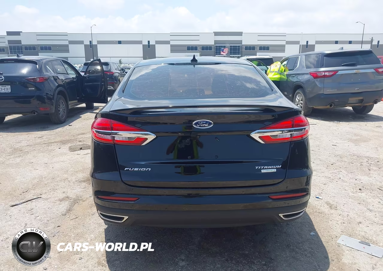 2019 Ford Fusion Titanium VIN:3FA6P0K9XKR286398 - 16