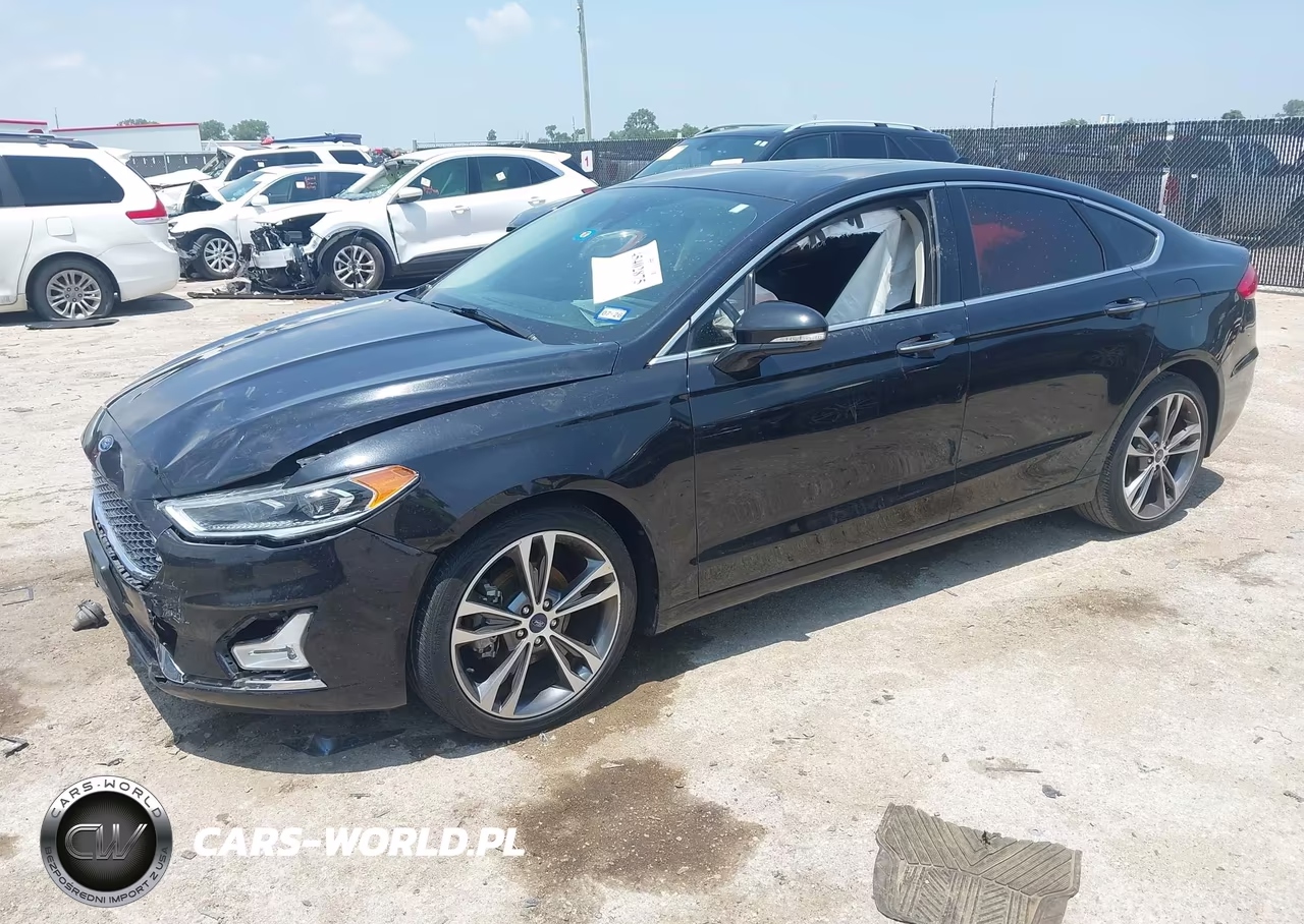 2019 Ford Fusion Titanium VIN:3FA6P0K9XKR286398 - 2