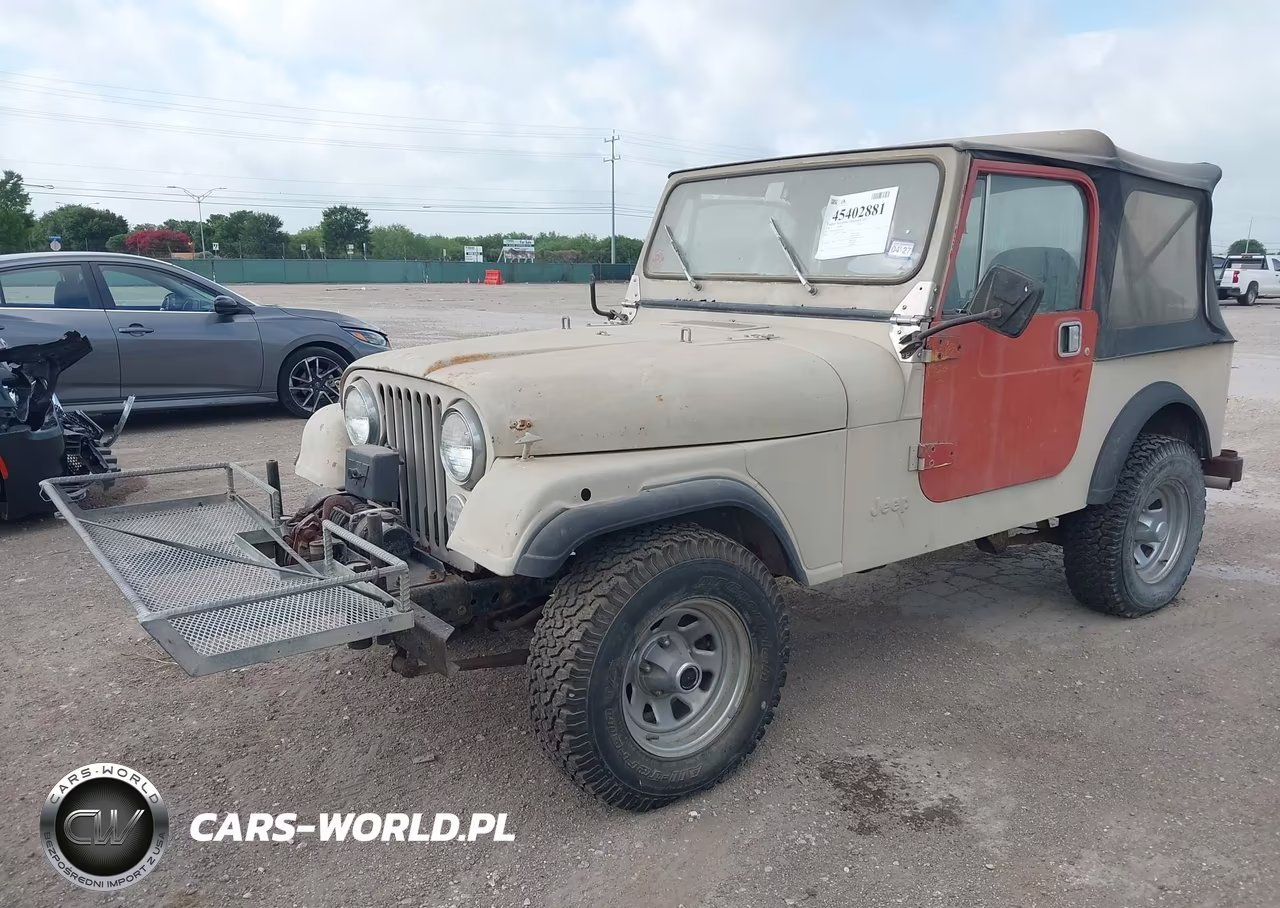 1983 Jeep Jeep Cj7 VIN:1JCCM87A8DT020725 - 2