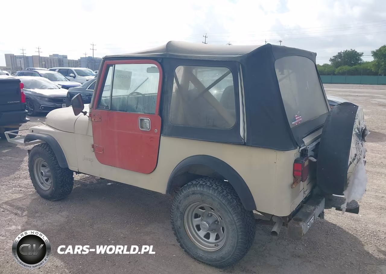 1983 Jeep Jeep Cj7 VIN:1JCCM87A8DT020725 - 3