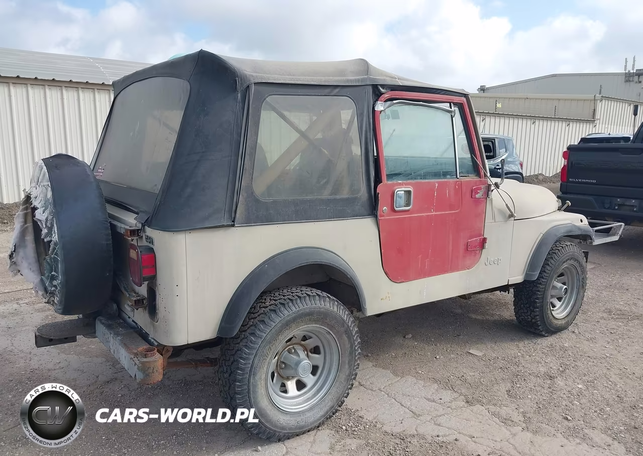 1983 Jeep Jeep Cj7 VIN:1JCCM87A8DT020725 - 4