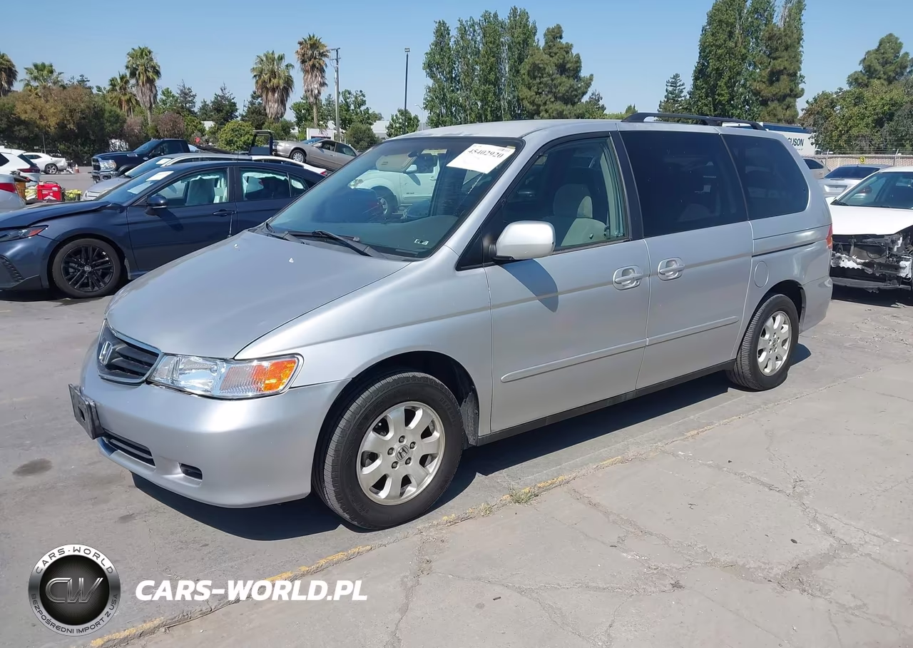2002 Honda Odyssey Ex VIN:2HKRL18602H533243 - 2
