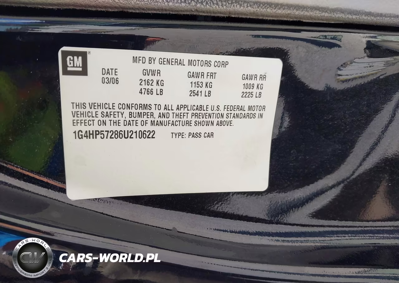 2006 Buick Lucerne Cx VIN:1G4HP57286U210622 - 9