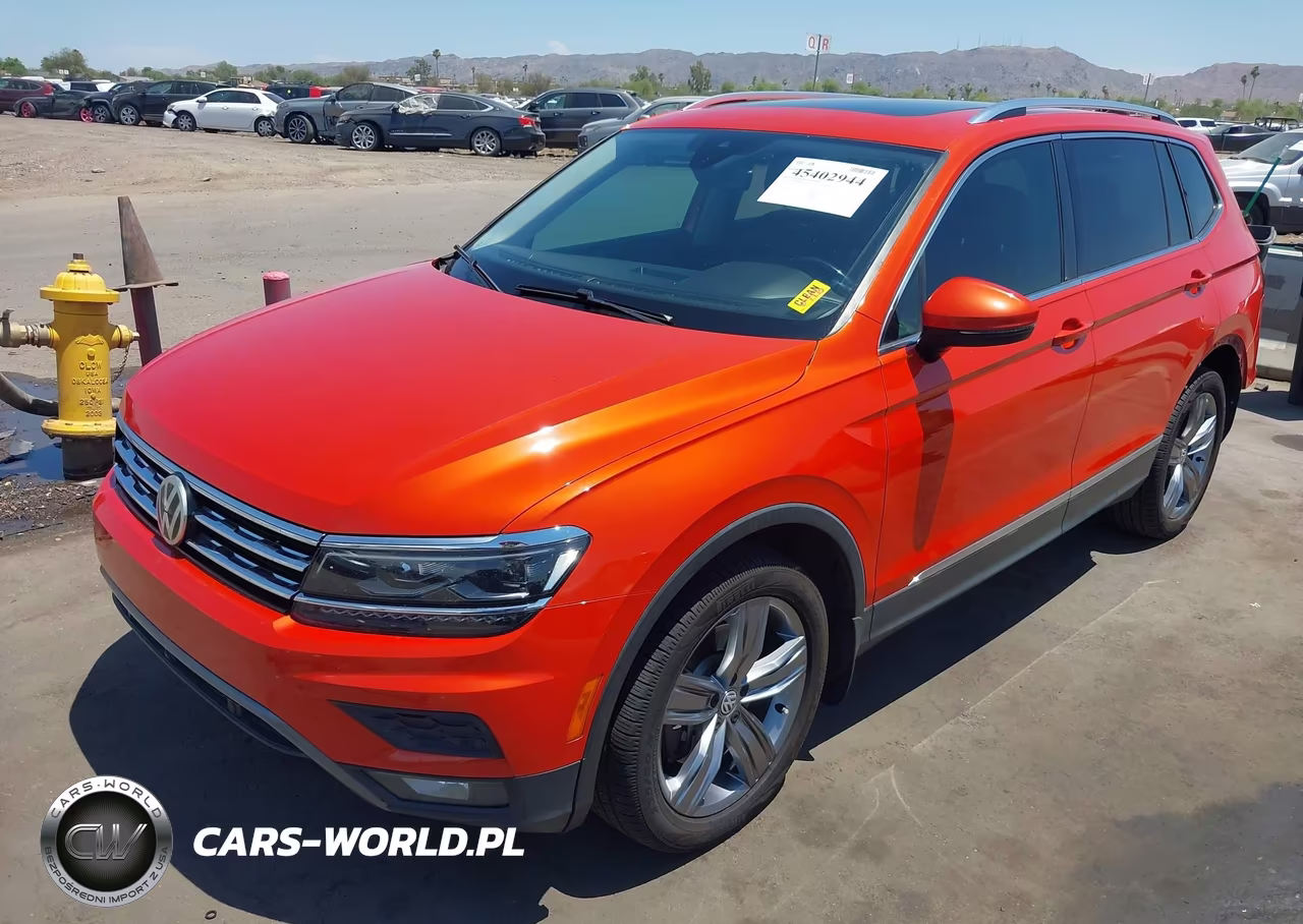 2019 Volkswagen Tiguan 2.0T Sel Premium-2.0T Sel Premium R-Line VIN:3VV4B7AX0KM039396 - 2