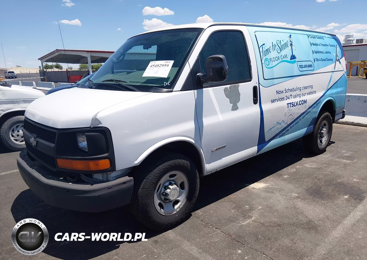 2006 Chevrolet Express Work Van VIN:1GCGG25VX61173506 - 2