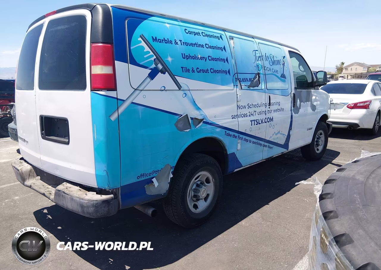 2006 Chevrolet Express Work Van VIN:1GCGG25VX61173506 - 4