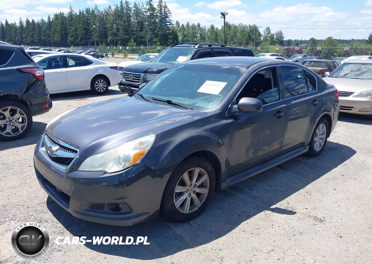 2010 Subaru Legacy 2.5I Premium VIN:4S3BMBB66A3227512 - 2