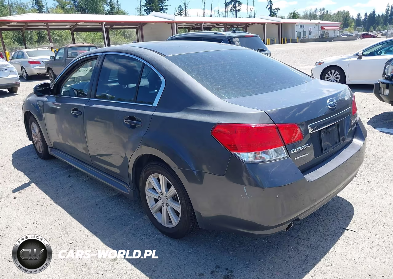 2010 Subaru Legacy 2.5I Premium VIN:4S3BMBB66A3227512 - 3