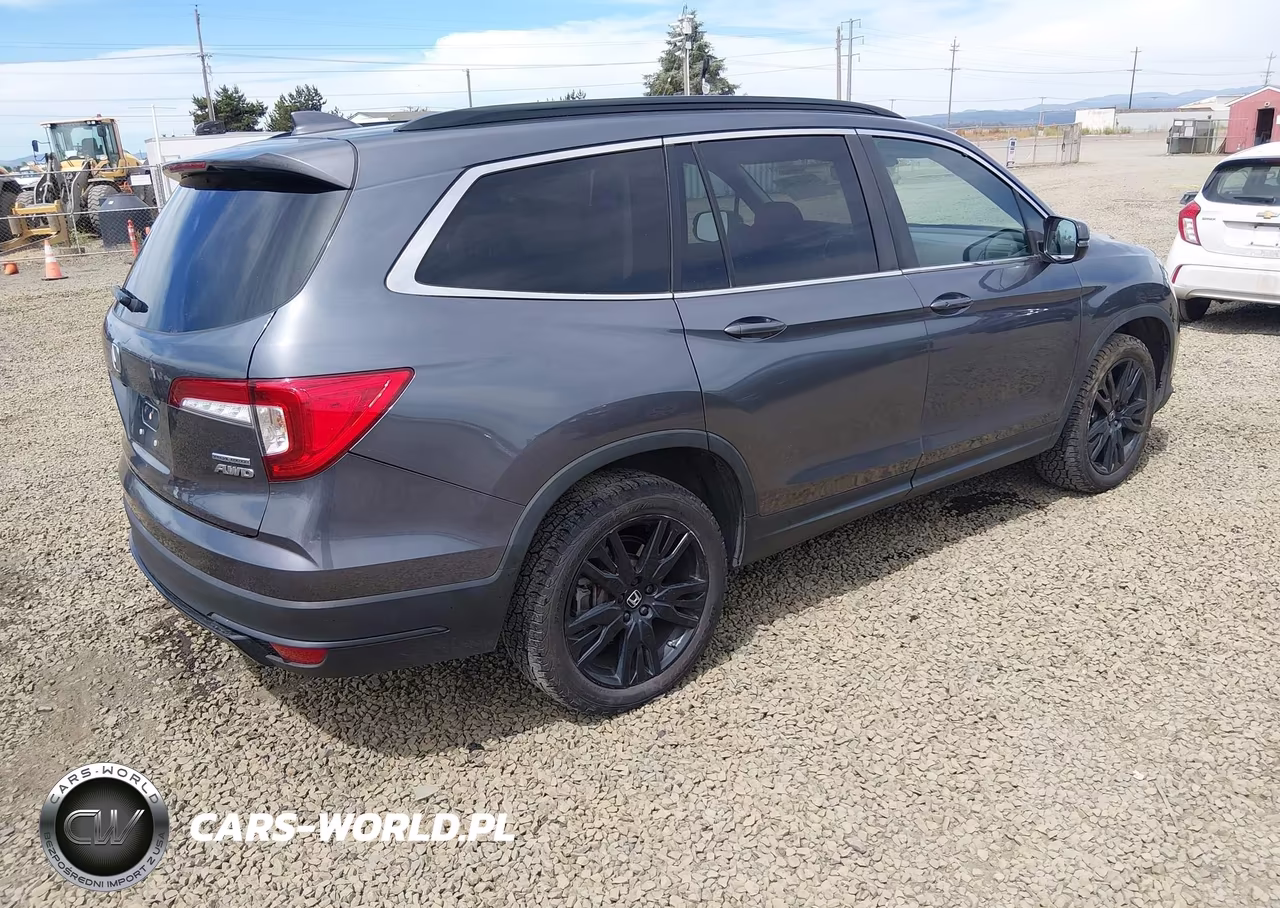 2022 Honda Pilot Awd Special Edition VIN:5FNYF6H22NB012072 - 4