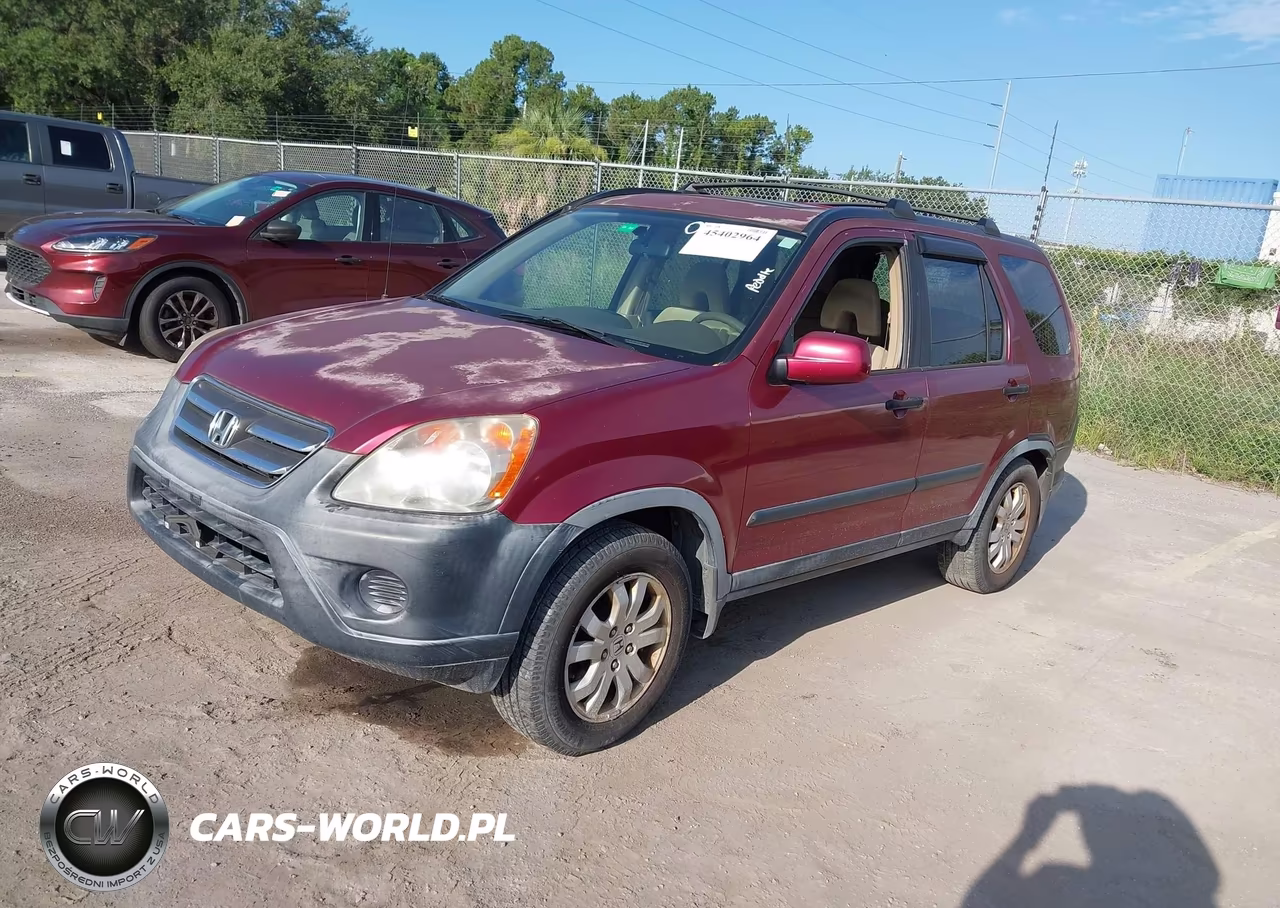 2005 Honda Cr-V Ex VIN:JHLRD788X5C033367 - 2
