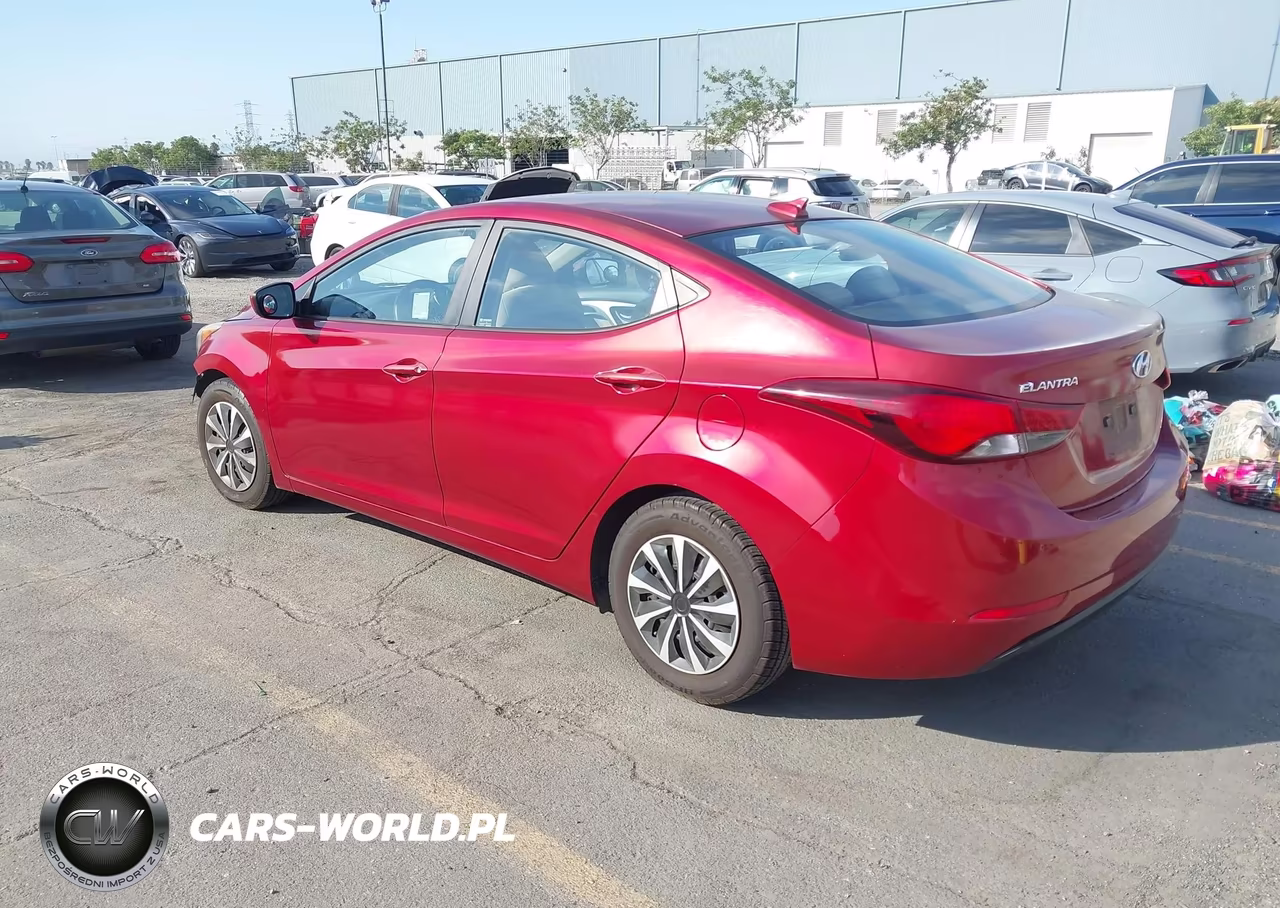2016 Hyundai Elantra Se VIN:5NPDH4AE7GH750911 - 3