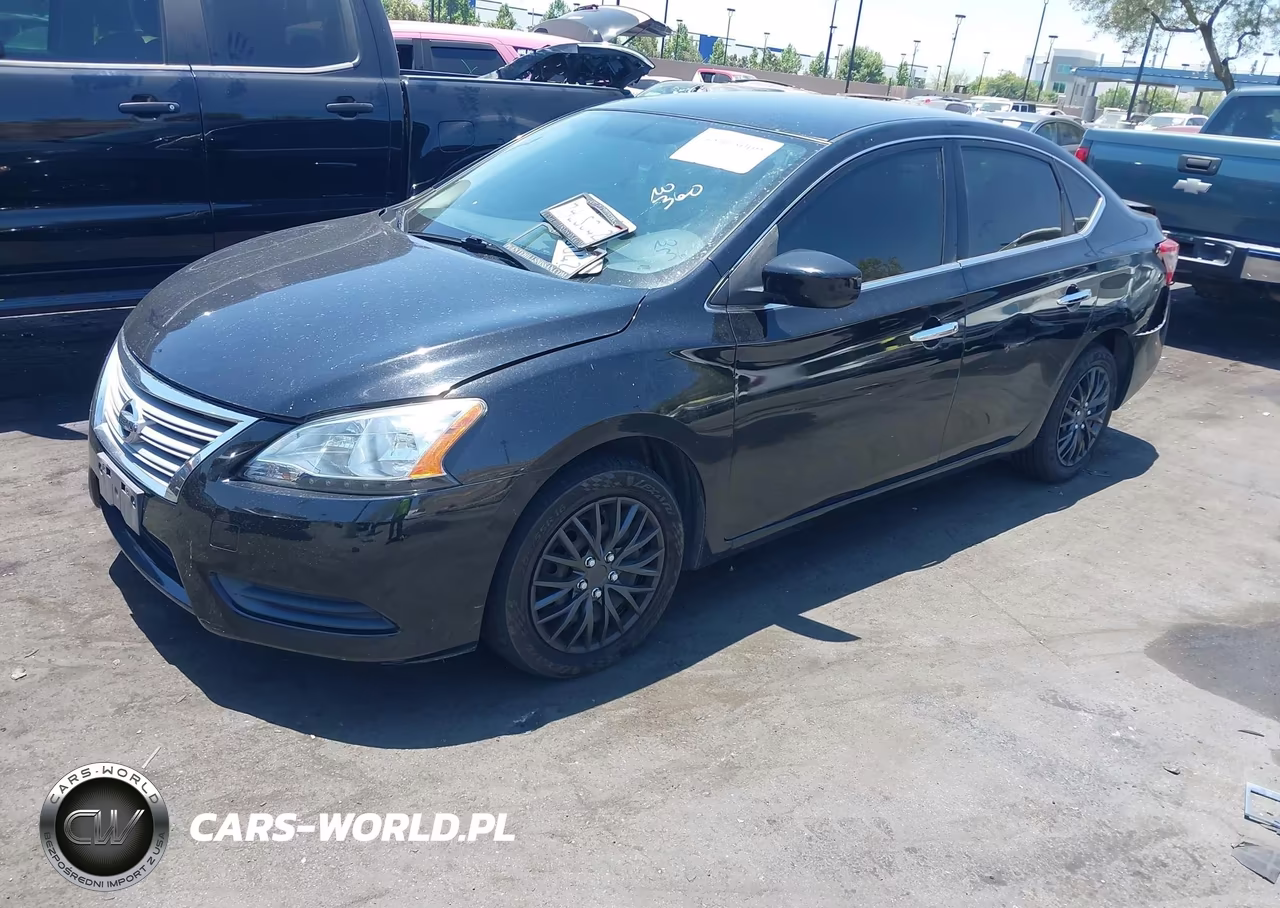 2014 Nissan Sentra S VIN:3N1AB7AP3EL691167 - 2