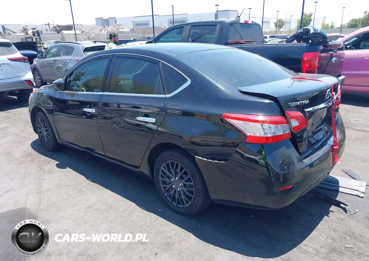 2014 Nissan Sentra S VIN:3N1AB7AP3EL691167 - 3