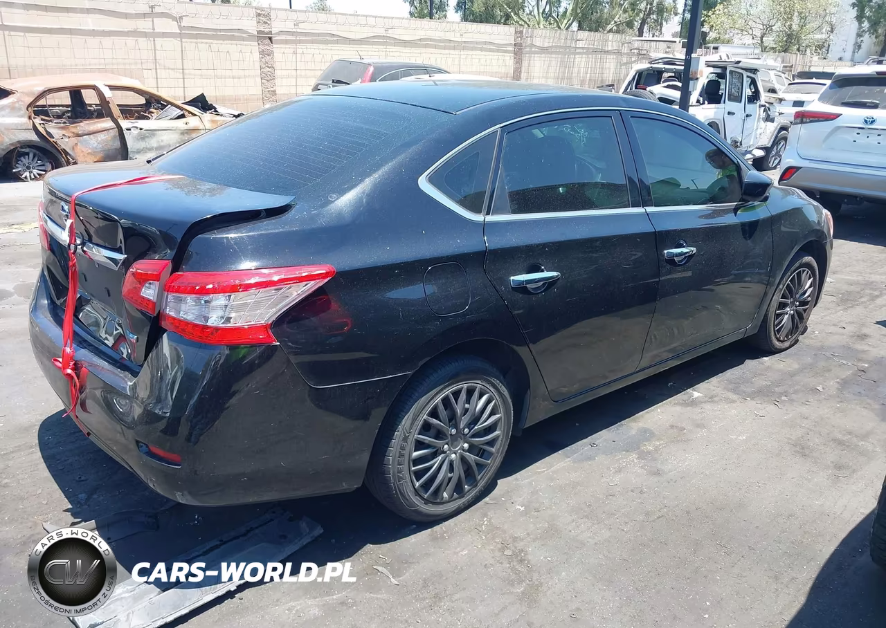 2014 Nissan Sentra S VIN:3N1AB7AP3EL691167 - 4