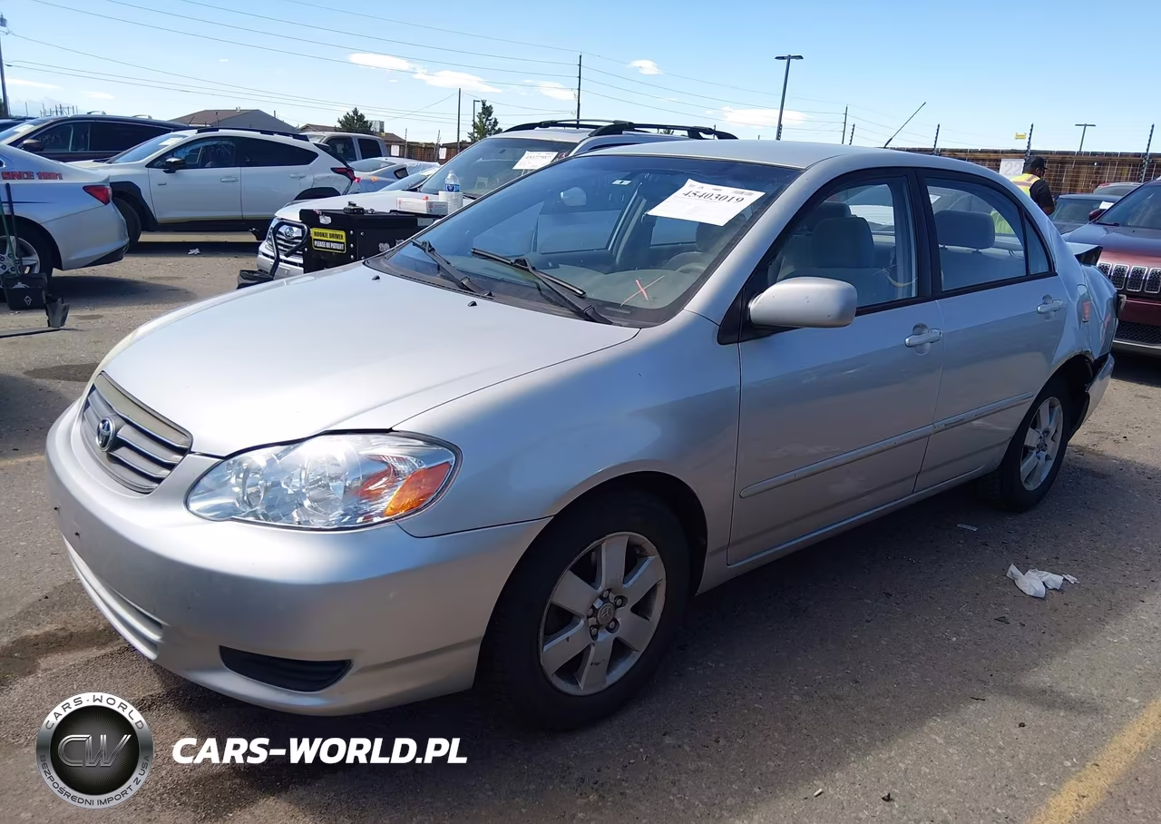 2004 Toyota Corolla Le VIN:1NXBR38E14Z263687 - 2