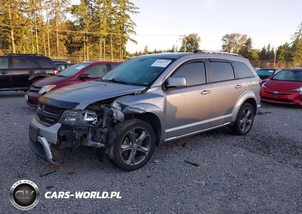 2017 Dodge Journey Crossroad Plus Awd VIN:3C4PDDGG5HT517760 - 2