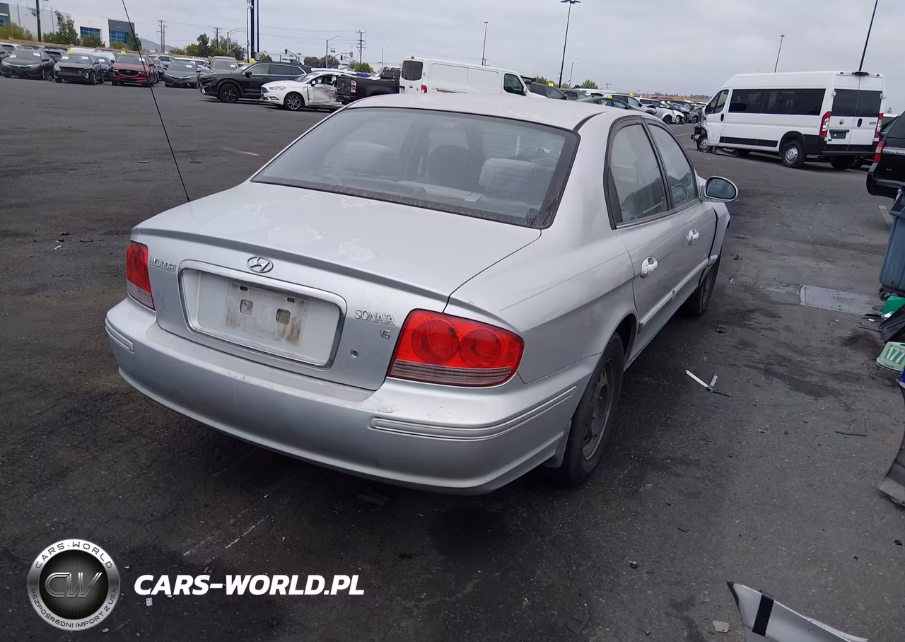 2005 Hyundai Sonata Gl V6 VIN:KMHWF25H95A105166 - 4