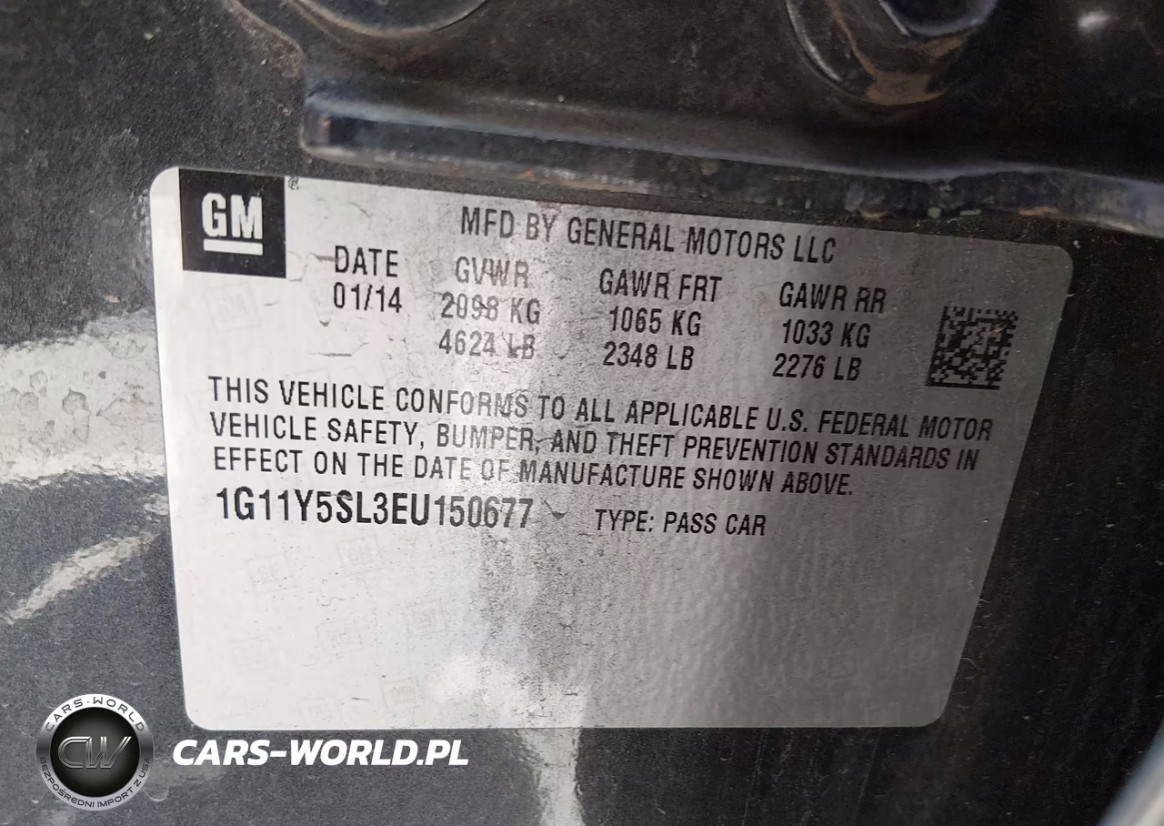 2014 Chevrolet Impala 1Ls VIN:1G11Y5SL3EU150677 - 9