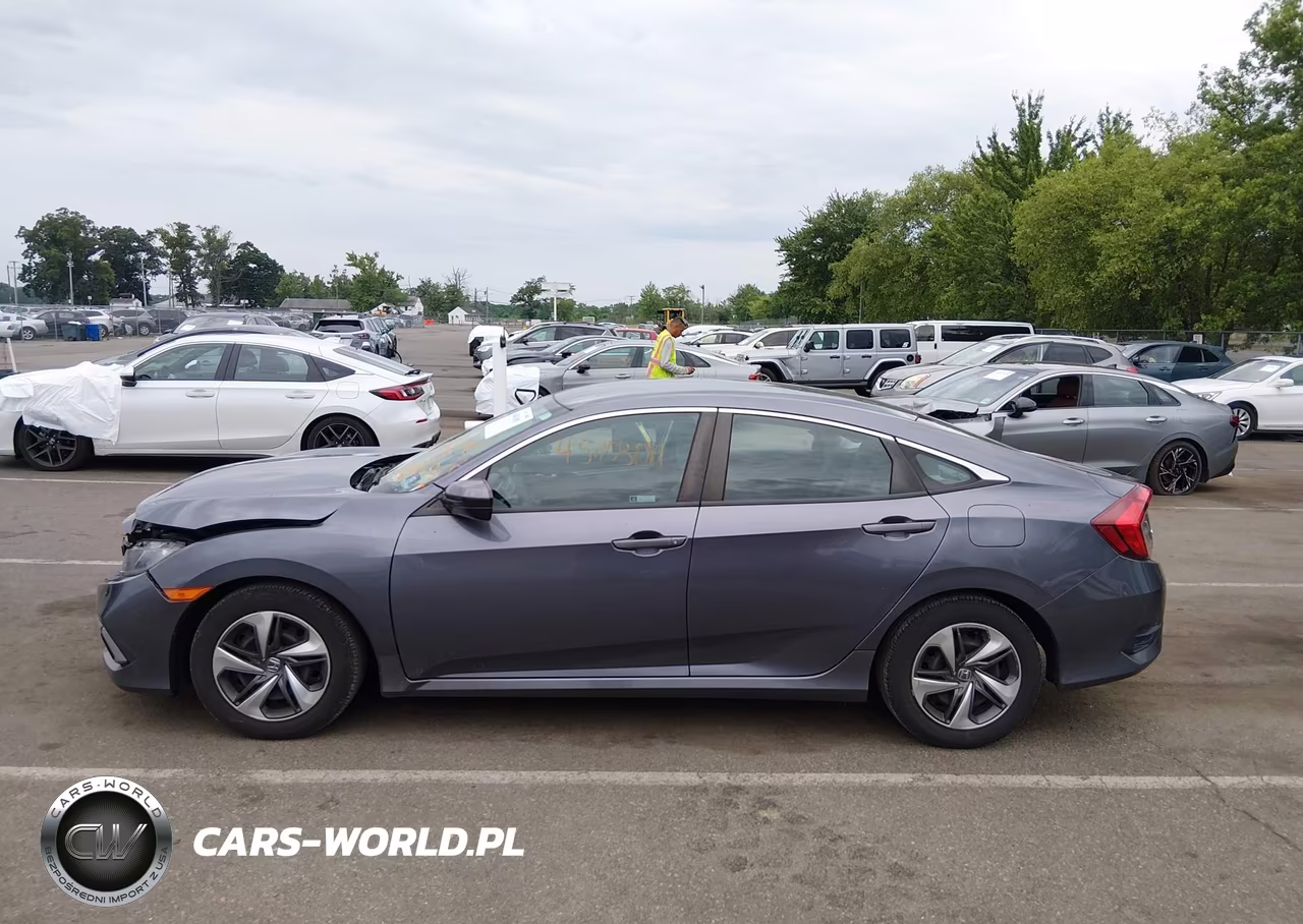 2020 Honda Civic Lx VIN:2HGFC2F66LH573270 - 14
