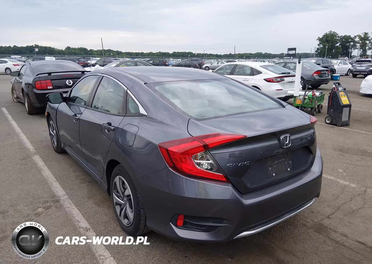 2020 Honda Civic Lx VIN:2HGFC2F66LH573270 - 3