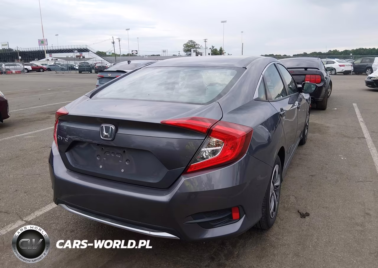2020 Honda Civic Lx VIN:2HGFC2F66LH573270 - 4