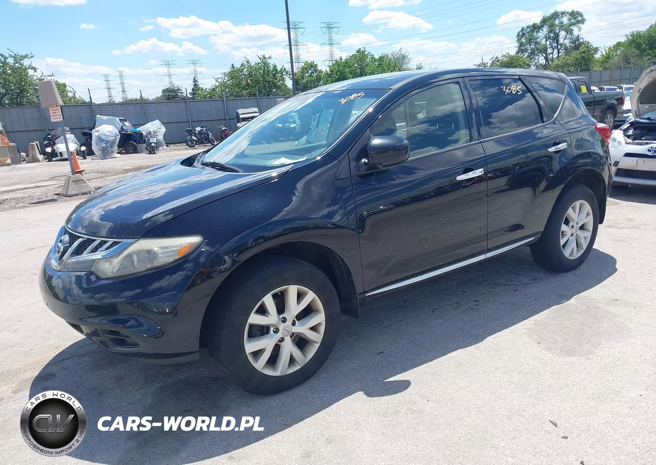 2014 Nissan Murano Le-S-Sl-Sv VIN:JN8AZ1MW4EW511962 - 2