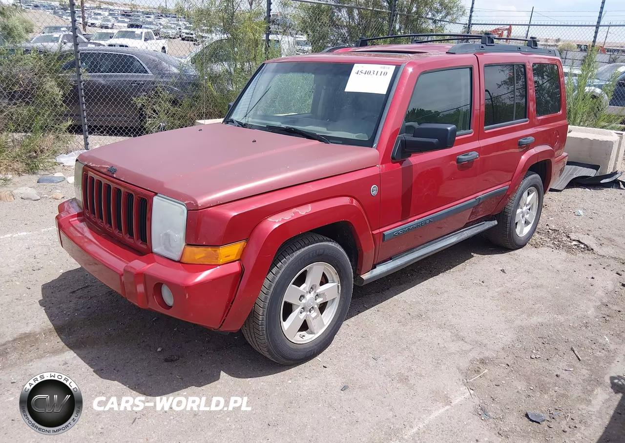 2006 Jeep Commander VIN:1J8HG48N76C338839 - 2