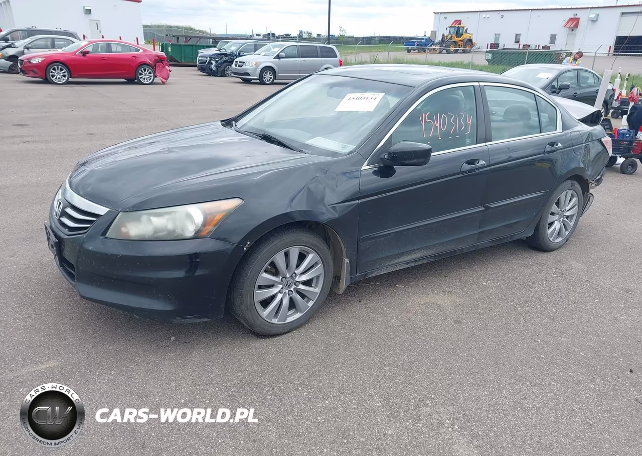 2011 Honda Accord 2.4 Ex-L VIN:1HGCP2F85BA052398 - 2
