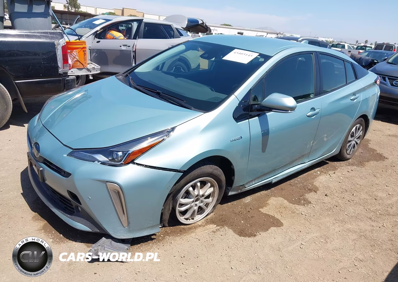 2020 Toyota Prius Le Awd-E VIN:JTDL9RFU2L3019248 - 2