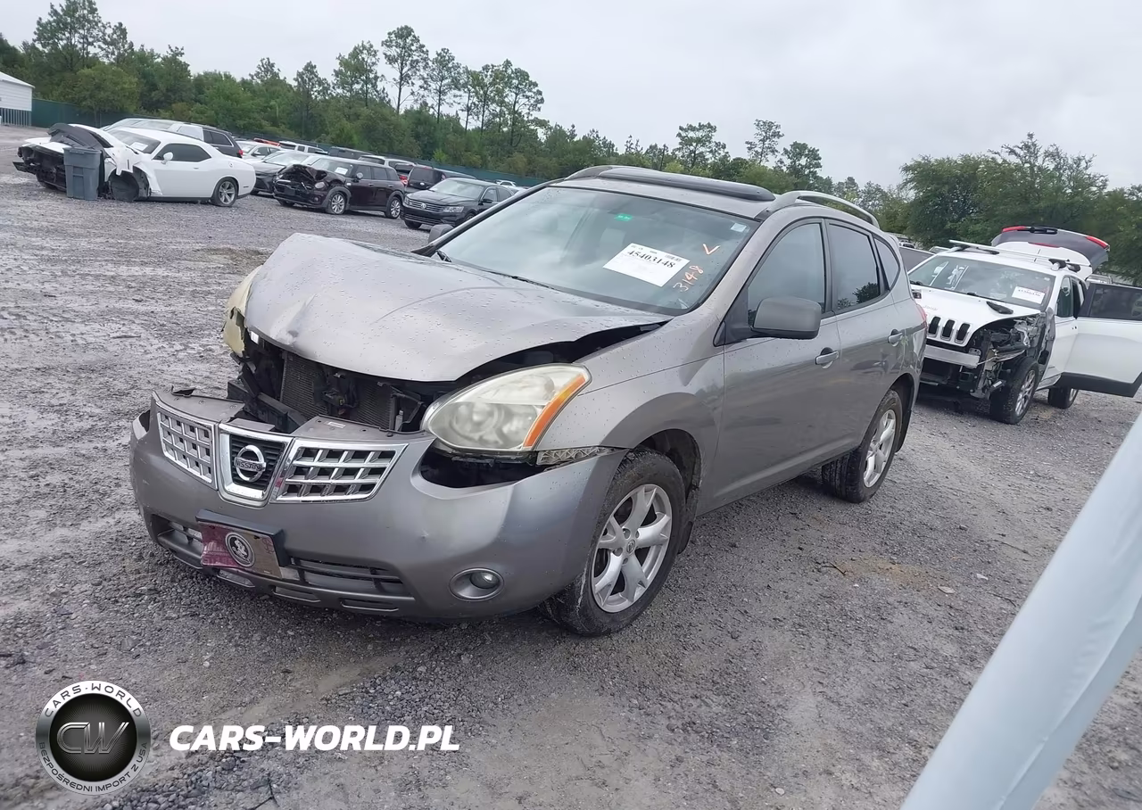 2008 Nissan Rogue Sl VIN:JN8AS58T68W016520 - 2