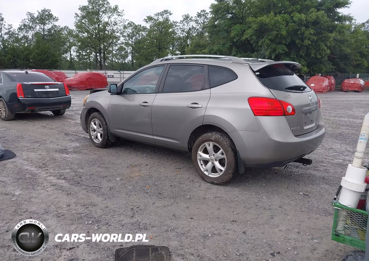 2008 Nissan Rogue Sl VIN:JN8AS58T68W016520 - 3