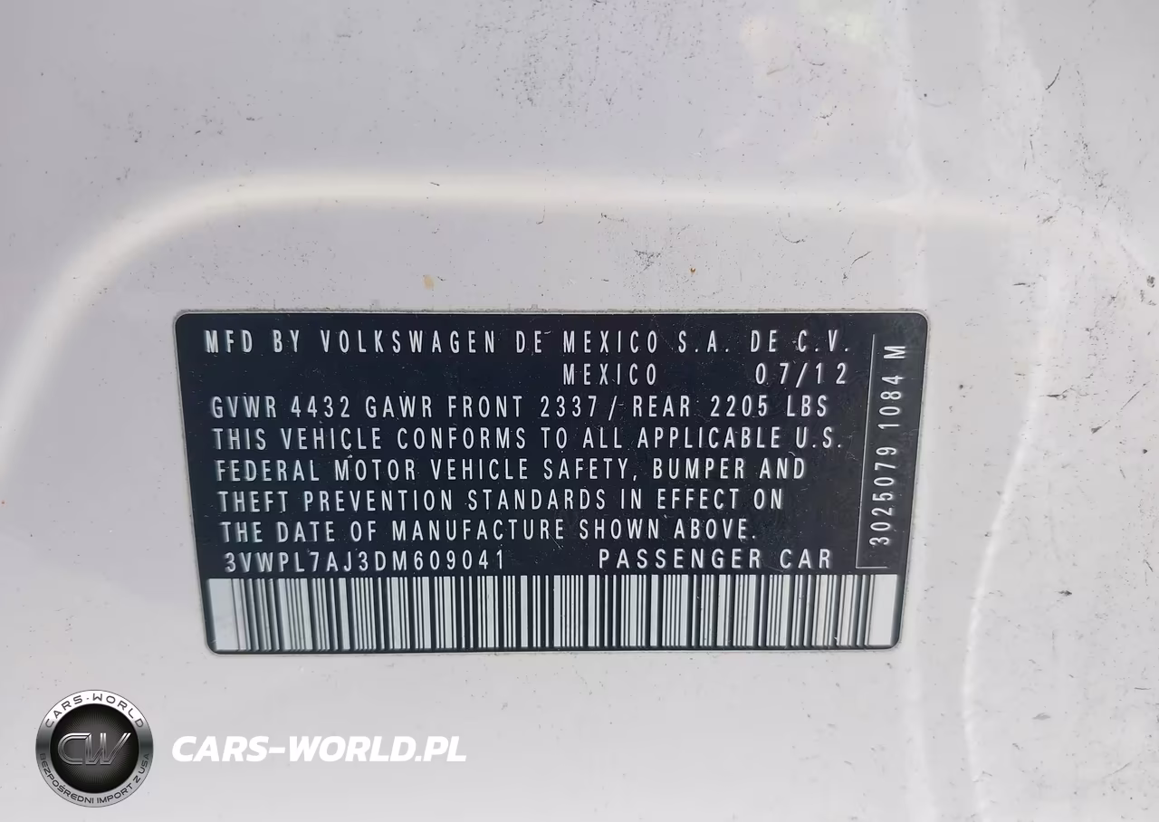 2013 Volkswagen Jetta Sportwagen 2.0L Tdi VIN:3VWPL7AJ3DM609041 - 9