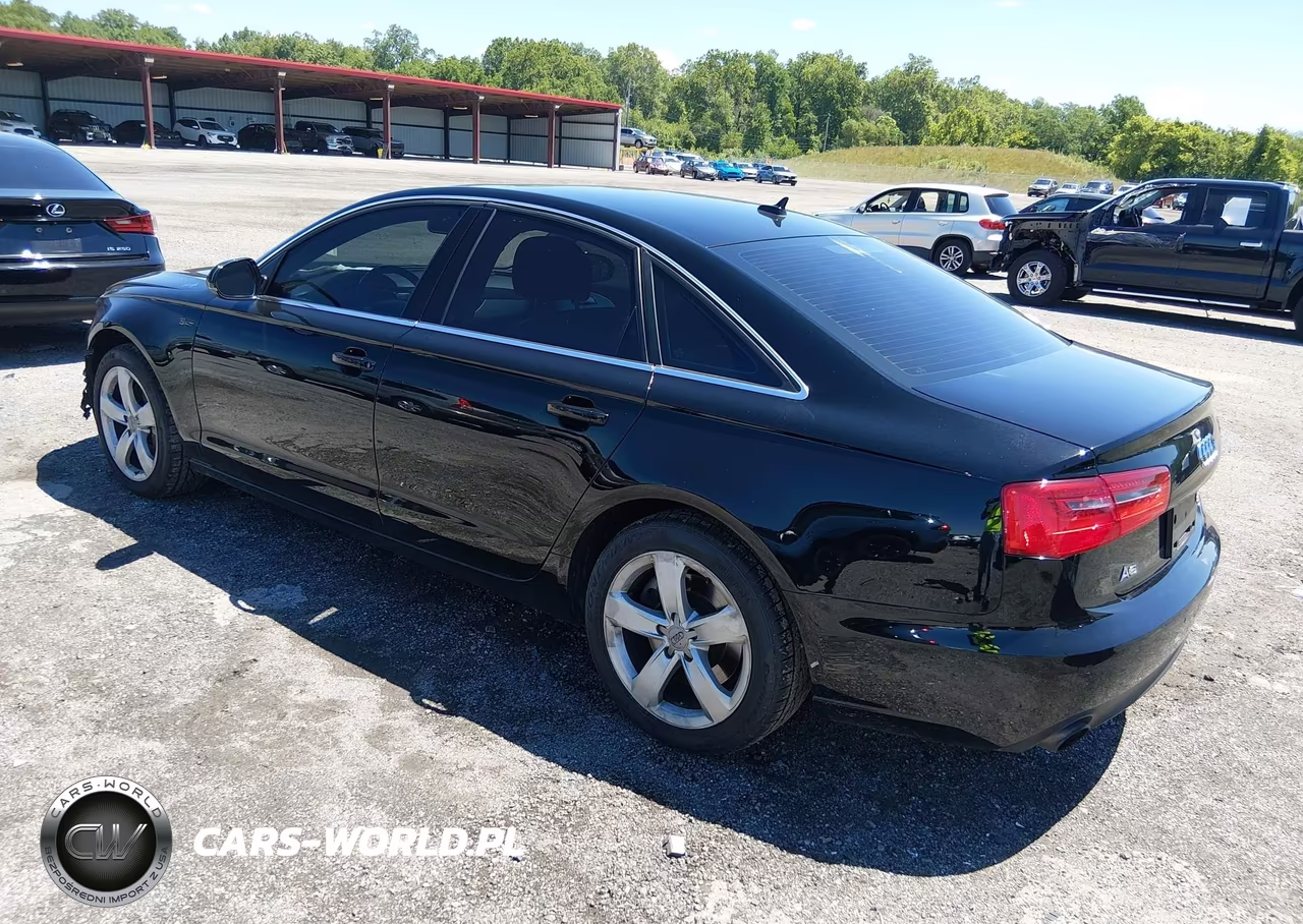 2012 Audi A6 3.0T Premium Plus VIN:WAUBGAFC5CN027551 - 3