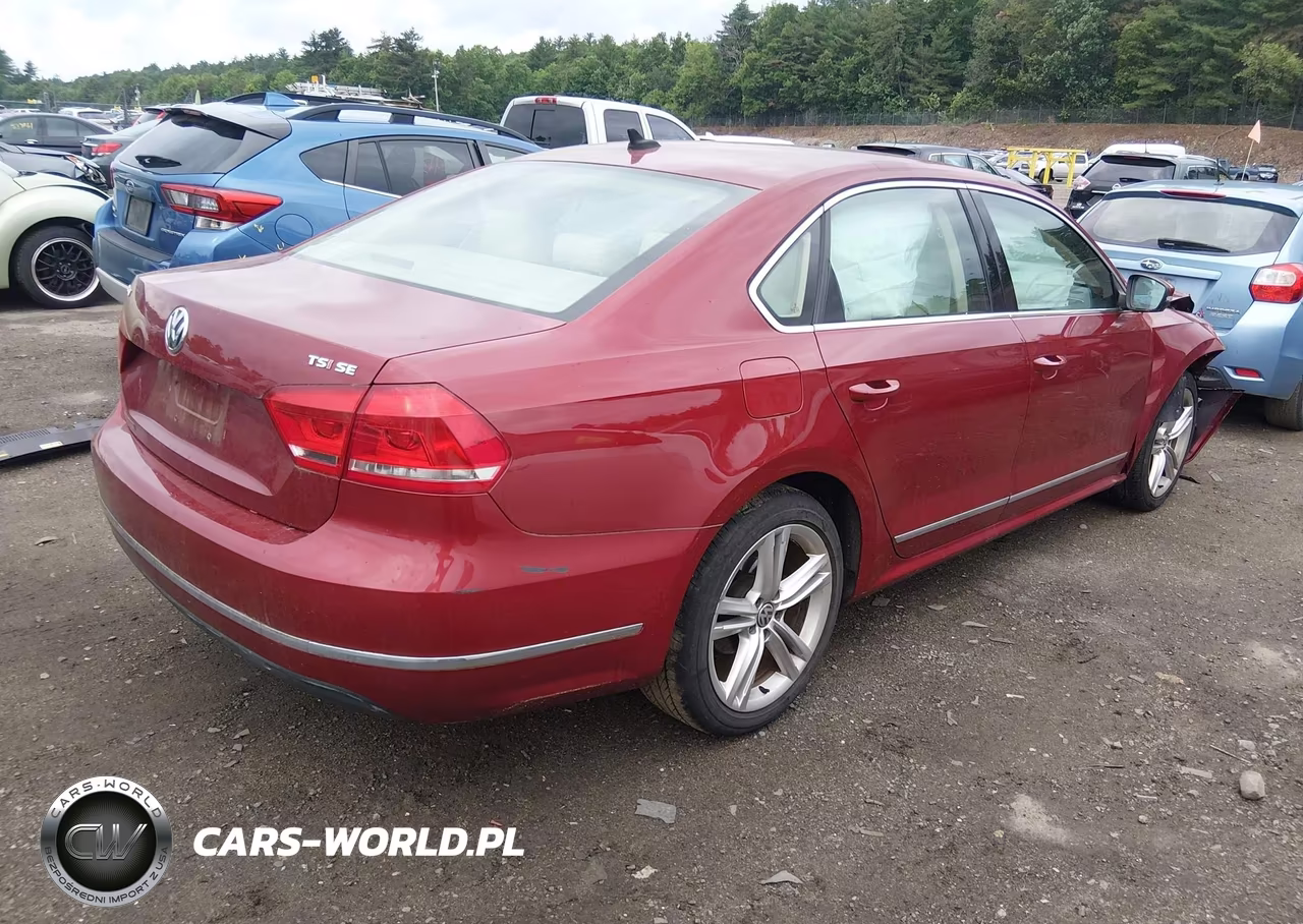 2015 Volkswagen Passat 1.8T Se VIN:1VWBT7A34FC016188 - 4