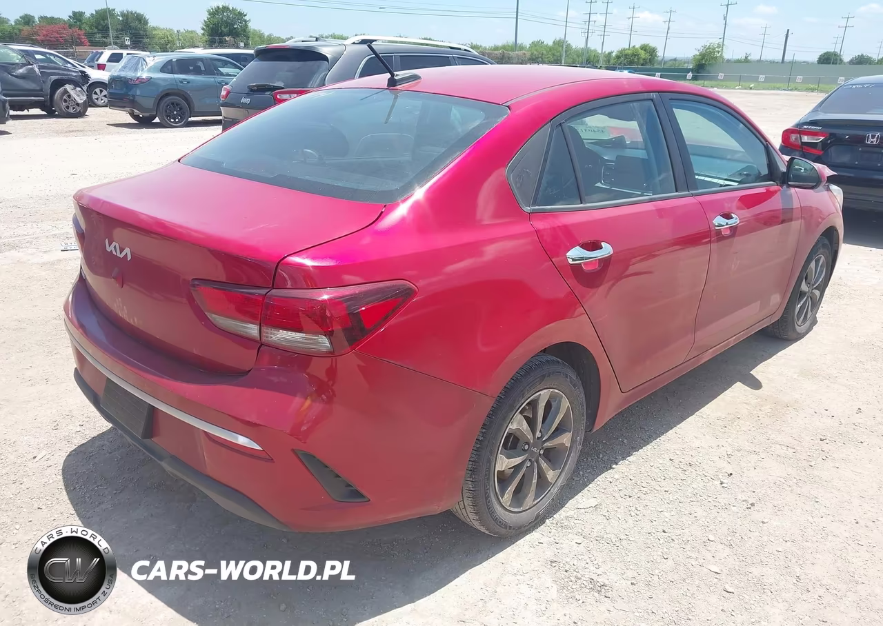 2023 Kia Rio S VIN:3KPA24AD0PE612403 - 4