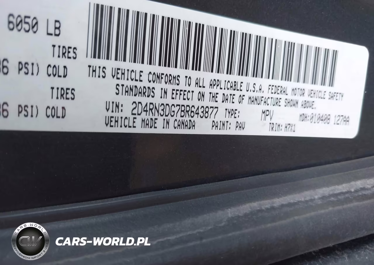 2011 Dodge Grand Caravan Mainstreet VIN:2D4RN3DG7BR643877 - 9